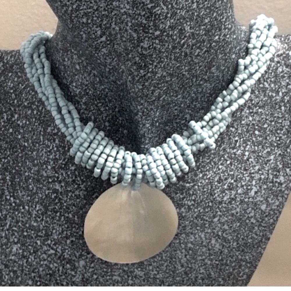 Summer Necklace earring set sterling silver